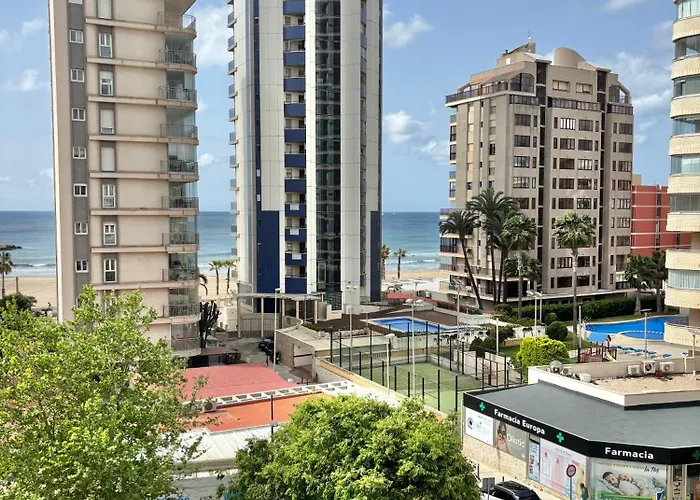 Sylvia, By Beach, Sea View, Promenade, Garage Appartement Calp