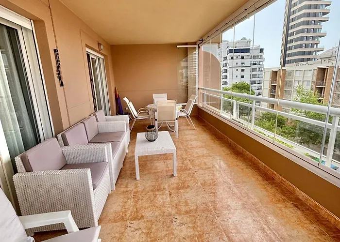 Sylvia, By Beach, Sea View, Promenade, Garage Calpe